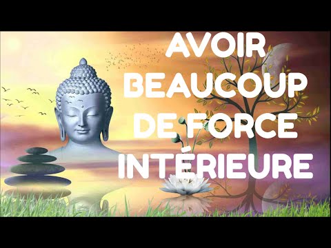 AVOIR BEAUCOUP DE FORCE INTÉRIEURE