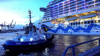 AIDAperla / ...ist wieder in Hamburg / 25.03.2026