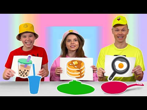 Emoji еда челлендж