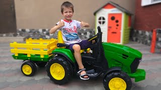 Super Cool Toy Tractors for Kids | Unboxing & Fun | Kidscoco Club