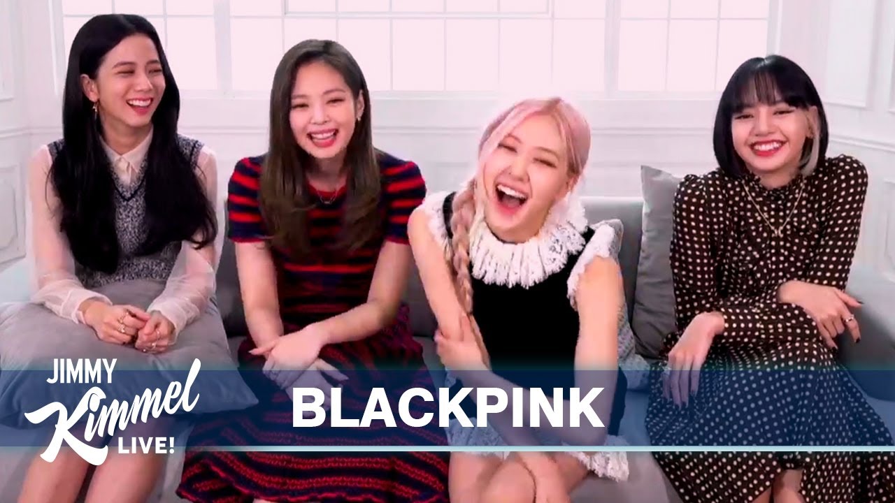 Jimmy Kimmel Interviews BLACKPINK!