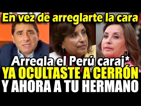 Carlos Álvarez arremete contra Dina Boluarte: “Deje de arreglarse la cara y arregle el Perú”