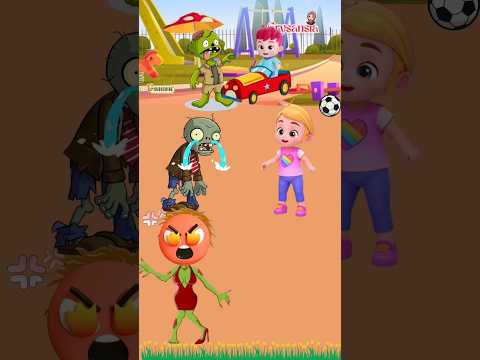 Manusia vs Zombie Siapa Menang ??  #animasi #kartun #kartunlucu #shorts #short #feedshorts #feed