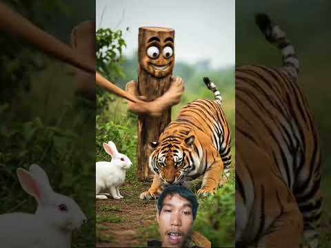 tung tung sahur penyelamat #youtube #tigers #kelinci #tungtungtungsahur #ytshorts