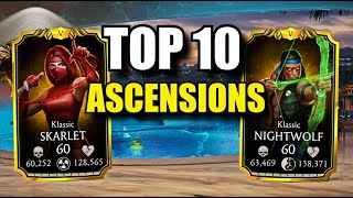 MK Mobile TOP 10 BEST Gold Ascensions in 2026!