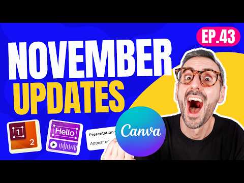 6 AWESOME Canva Updates | Captions, Page Numbers & More! | What's HOT in Canva 🔥 [Ep. 43]