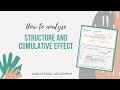 Analyzing Article Structure and Techniques