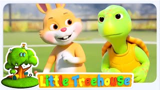 Le Lièvre et La Tortue en Français | Histoire Musicale Little Treehouse