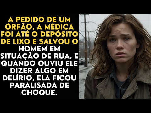 A pedido de um órfão, a médica foi até o depósito de lixo e salvou o homem em situação de rua, e...