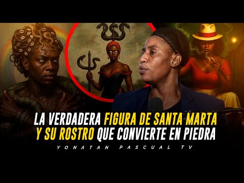 EX SATANISTA MARITZA AIMON LA VERDADERA FIGURA DE SANTA MARTA Y SU ROSTRO QUE CONVIERTE EN PIEDRA