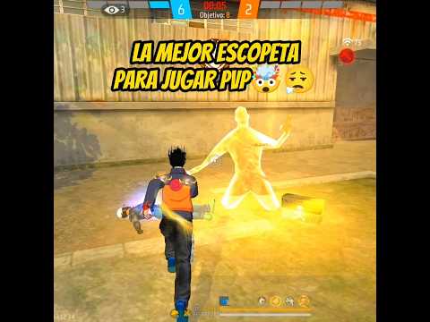 LA MEJOR SKIN DE LA ESCOPETA PARA PVP 🥵 #freefire