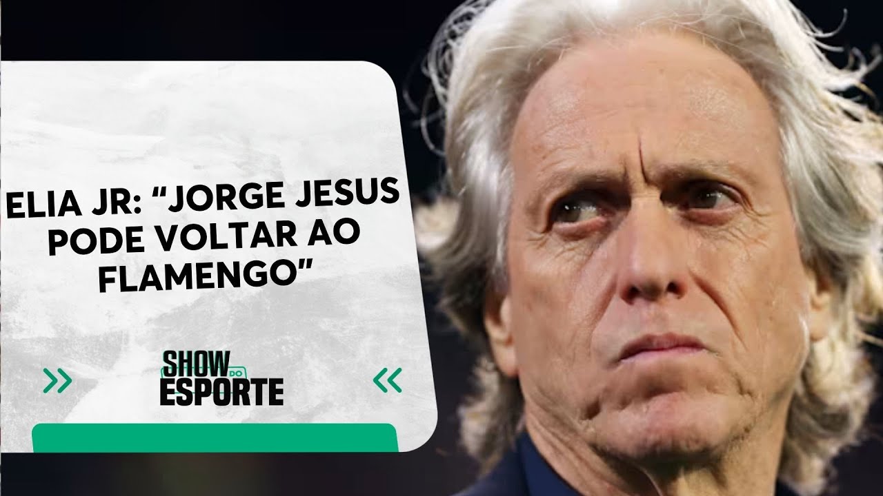 "Jorge Jesus pode voltar ao Flamengo", diz Elia Jr