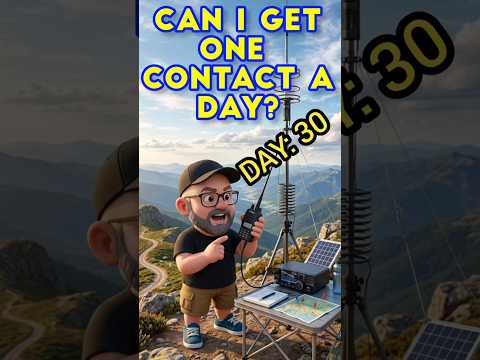 One contact a day challenge! DAY:30 #hamradio - Watts And Hertz