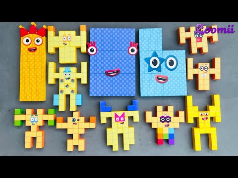 Looking for Mini Numberblocks 500 and 600! NEW ASMR | Numberblocks Satisfying Video #10