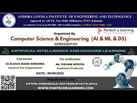 Free Webinar on AI & ML, Andhra Loyola Institute of Engineering and Technology