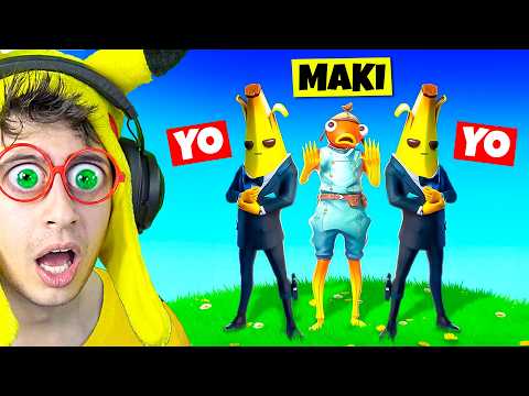 Soy GUARDAESPALDAS de mi HERMANO de 10 Años 🤡🔥!! - Fortnite