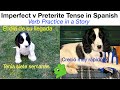 Imperfect vs Preterite Tense in Spanish: A Practice Challenge