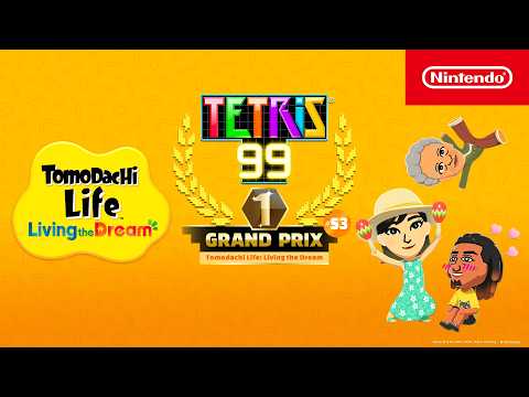 It's a dream Mii Grand Prix in TETRIS® 99! (Nintendo Switch)