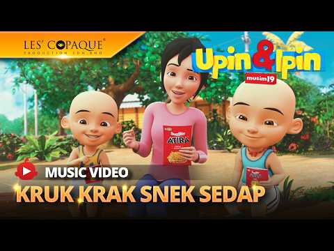 Upin & Ipin - Kruk Krak Snek Sedap [Music Video + End Credit]