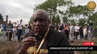 Brother Wendell - LIVE in Epping for another migrant hotel protest