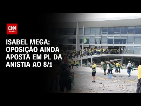 Isabel Mega: Oposição ainda aposta em PL da anistia ao 8/1 | CNN PRIME TIME