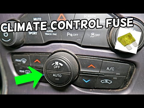 DODGE CHARGER CLIMATE CONTROL FUSE LOCATION REPLACEMENT