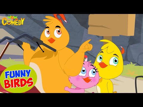 Funny Birds | 212 | Eena Meena Deeka | Cartoons For Kids | Comedy Cartoon For Kids #cmedy