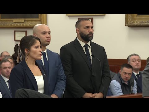 YouTube video thumbnail: Troopers Arraigned in Death of Massachusetts State Police Recruit
