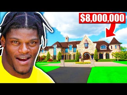 What NFL Players Bought With FIRST Check (Lamar Jackson, Patrick Mahomes, Saquon Barkley)