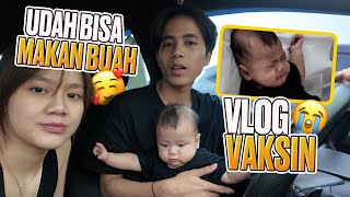ABIS VAKSIN DOKTERNYA DI KERUNGIN SAMA ELZHARD 😭