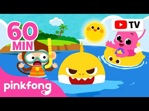 [Best of the Best] 🌞 Summer Break Special | No More School | + Compilation | Pinkfong Official