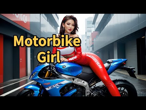 [AI Journey] Motorbike Girl   #AIJourney #Motorbike #Girl