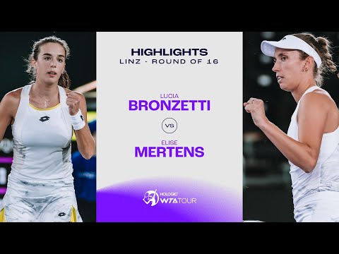 Elise Mertens vs. Lucia Bronzetti | 2024 Linz Round of 16 | WTA Match Highlights