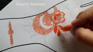 Simple mehndi design 2025 - easy floral mehndi designs @HENNAART