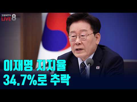 [고성국TV 생방송 26년 9월 3일 (목) 생방송] 이재명 지지율 34.7%로 추락