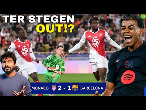 What Happened in Monaco 2-1 Barcelona UCL Match?