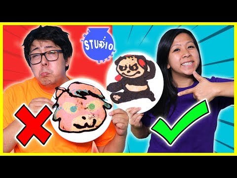 PANCAKE ART CHALLENGE Part 2! Learn How to Make Ryan's World DIY Pancakes!