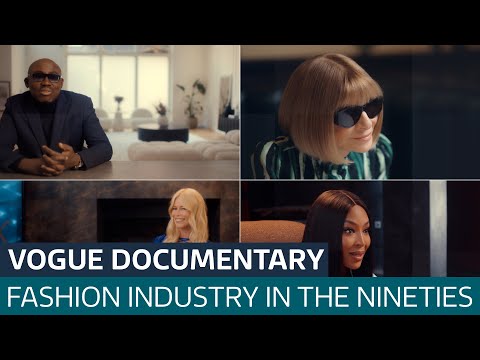 In Vogue: Stars gather for London premiere of documentary charting nineties fashion | ITV News
