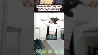 anh nhân viên may mắnvà cô sếp đảm đang #short #reviewphim #giaitri
