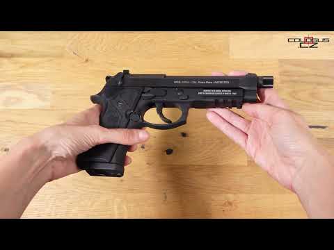 Unboxing  Vzduchová pistole Beretta M9A3 FM black