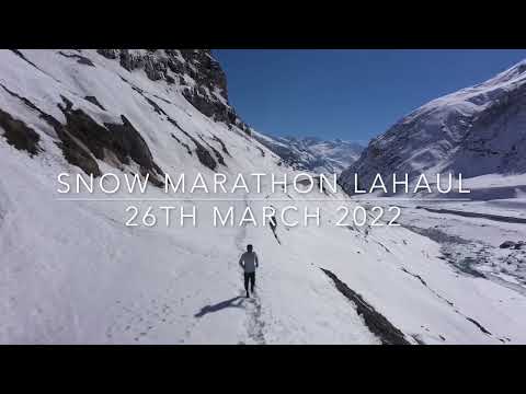 snow marathon lahaul