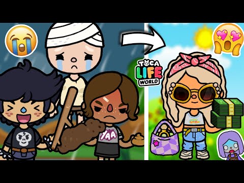 Я БЫЛА СИРОТОЙ, НО СТАЛА БОГАТОЙ! ❤️ Toca Boca Life World