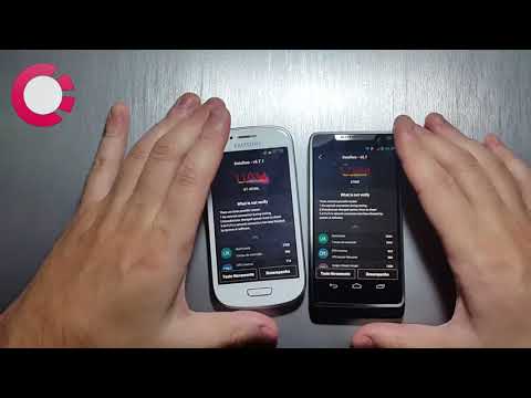 Samsung Galaxy S3 Mini vs Motorola Razr i - DUELO ANTUTU BENCHMARK 🚀