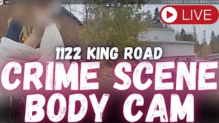 👮IDAHO V KOHBERGER | 1122 King Road Crime Scene First Responder Body Cam LIVE REVIEW