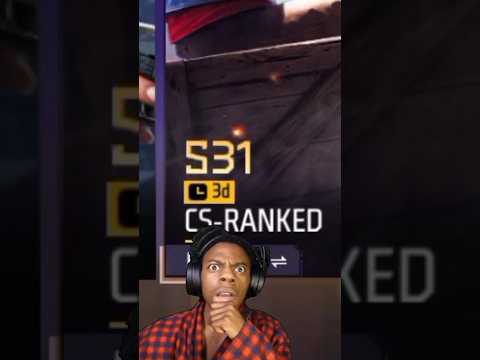 New CS rank update 🤯🤯 । S31 3 day cs-ranked। #viral #shorts #freefire