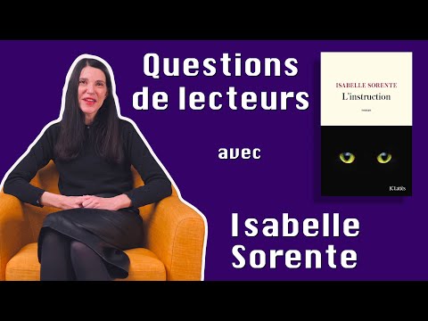 Vidéo de Isabelle Sorente