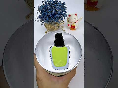 Drawing a nail polish bottle 💅 #asmr #satisfying #oddlysatisfying #asmrsounds #satisfyingasmr