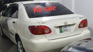 2d for Sale | Toyota Corolla 2002 for Sale | Yousaf Dogar