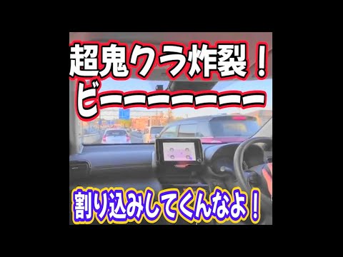 割り込みの車に鬼クラしたら前の車からDQNが降りてきて怒鳴られて謝ってしまう