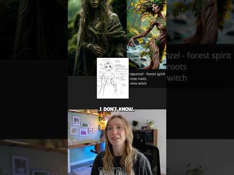 Turning Disney Princesses into Monsters